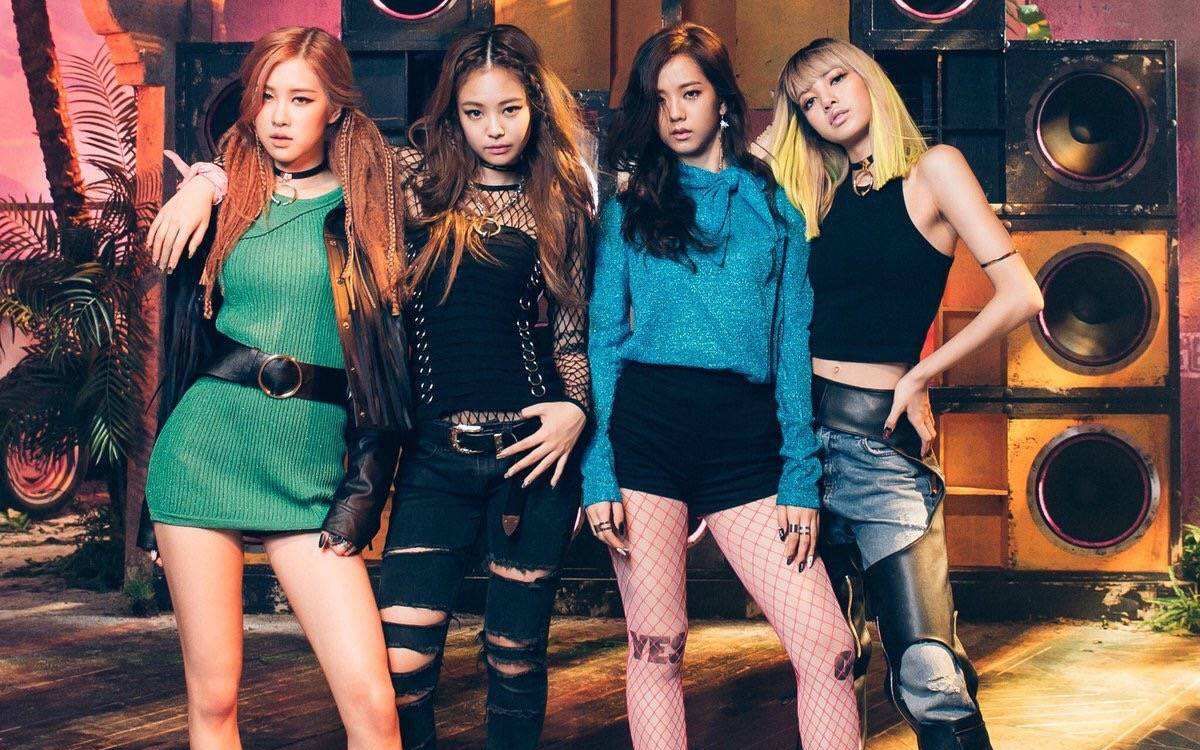 blackpink玩火封面blackpink全员