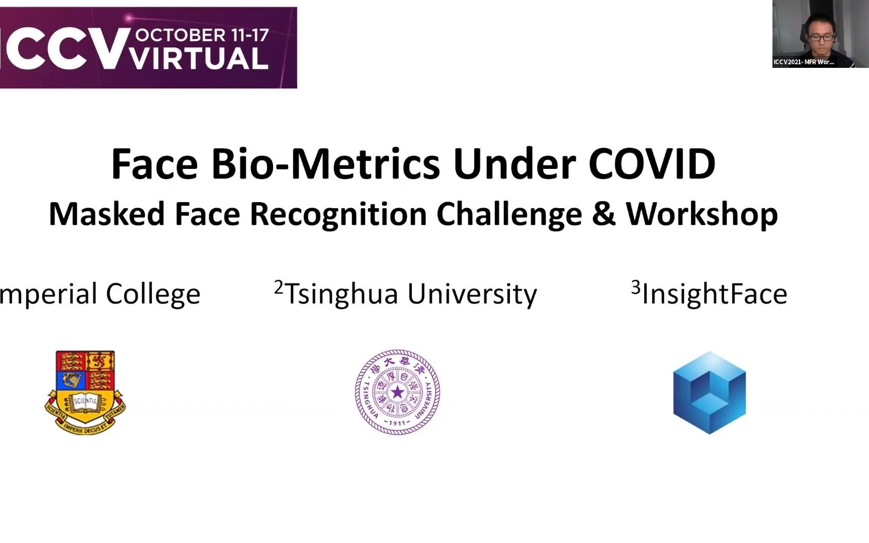 ICCV 2021 Masked Face Recognition Challenge & Workshop哔哩哔哩bilibili