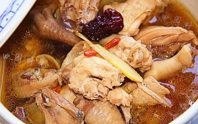 【姜酒鸡汤】姜酒鸡汤(月子餐)制作教学