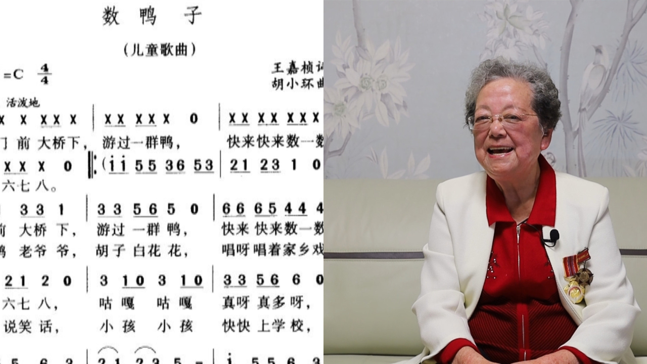 《数鸭子》作词人王嘉桢,16岁赴朝参战,在残酷战争中焕发光彩哔哩哔哩bilibili