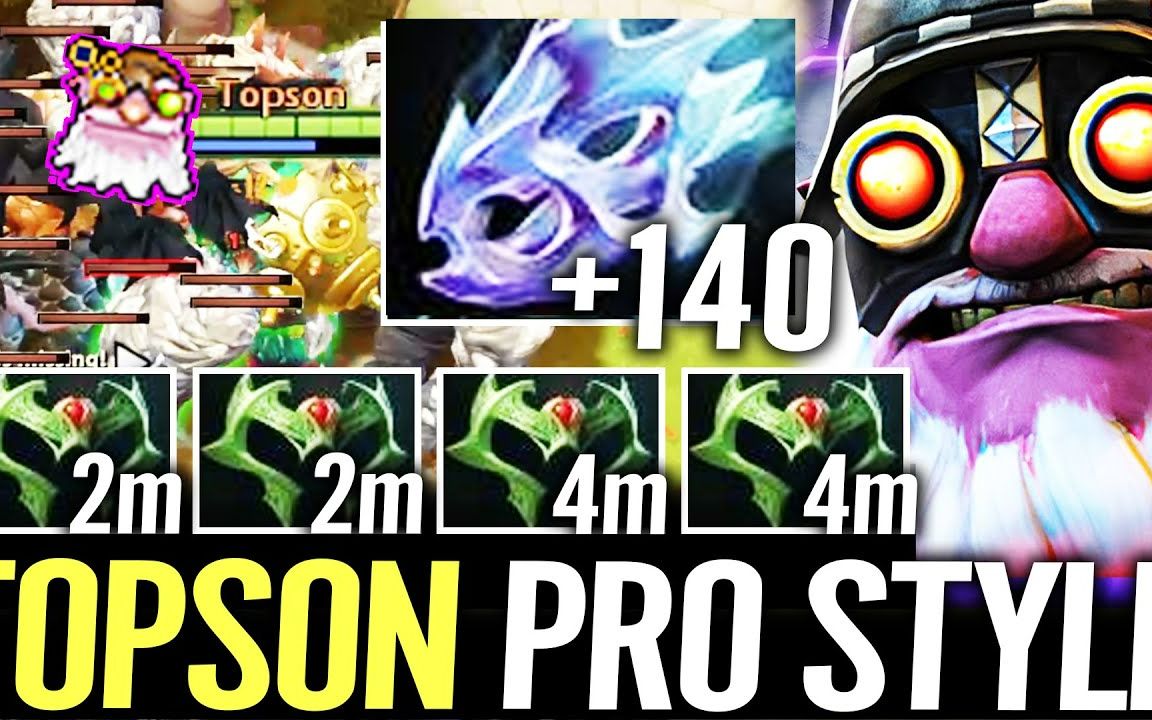 【DOTA2】TOPSON中单火枪手:银月之晶+4个系带=平A伤害爆炸哔哩哔哩bilibiliDOTA2精彩集锦