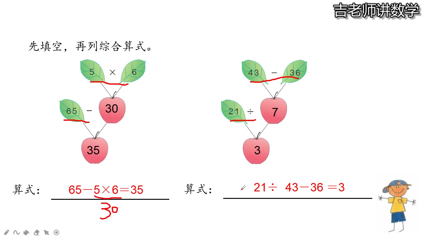 看图写综合算式,什么时候加小括号什么时候不加呢哔哩哔哩bilibili