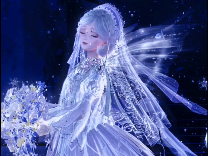 【闪耀暖暖】她手持捧花向你走来