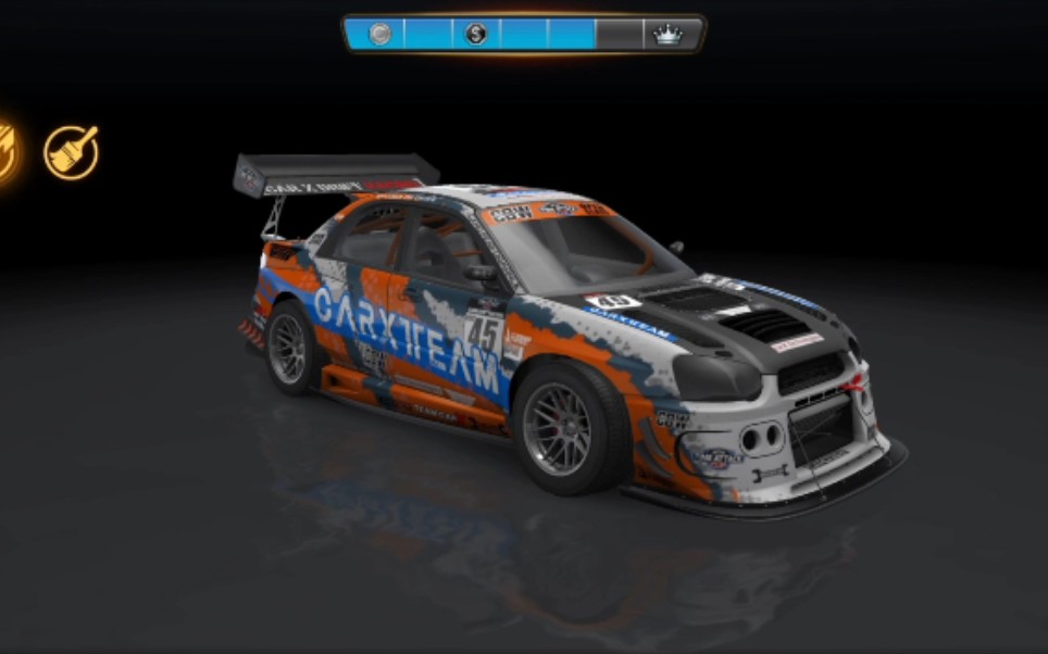 [图][CARX] 自己的调试数据 Subaru Impreza WRX Pikes Peak Time Attack