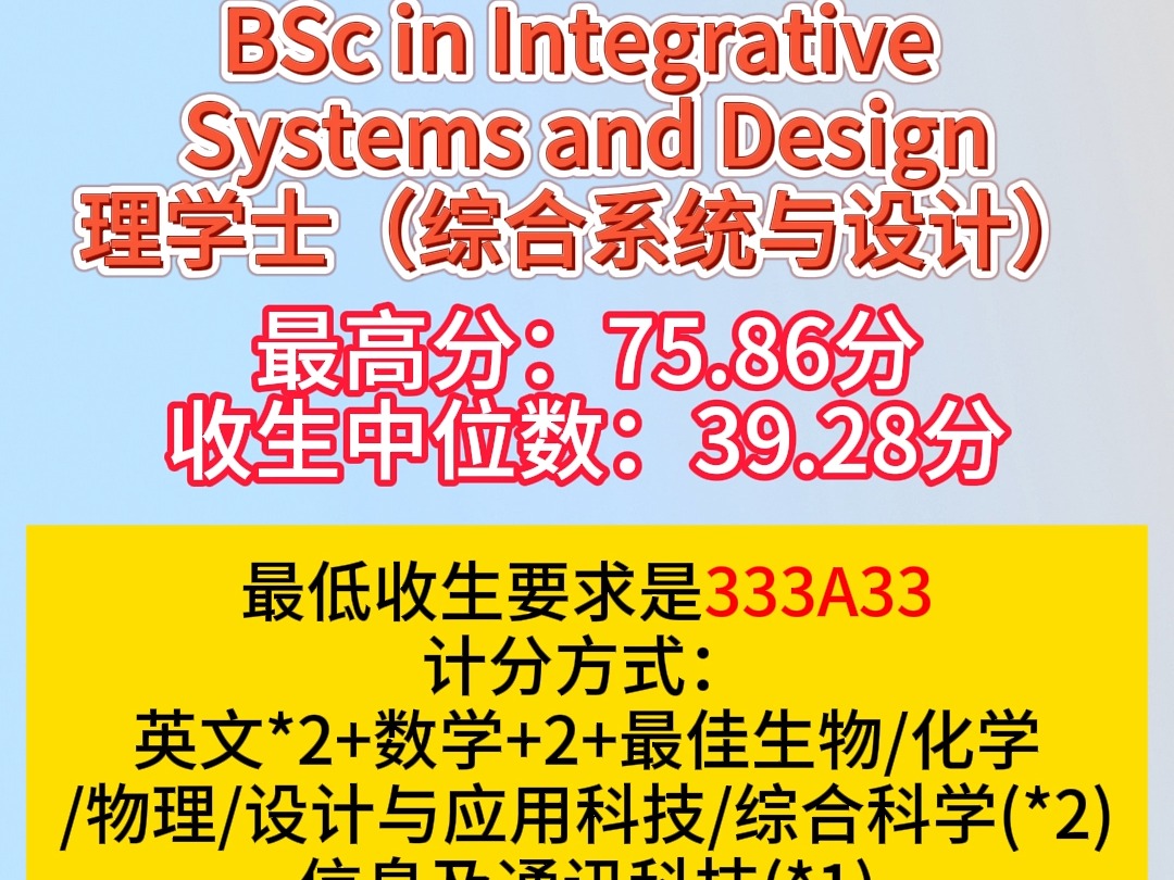 香港科技大学2024收生分数线第二弹!哔哩哔哩bilibili