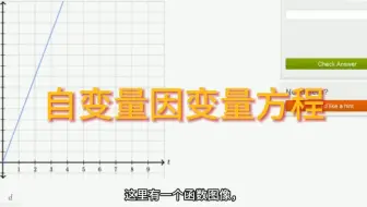 可汗学院国语中字-自变量因变量方程