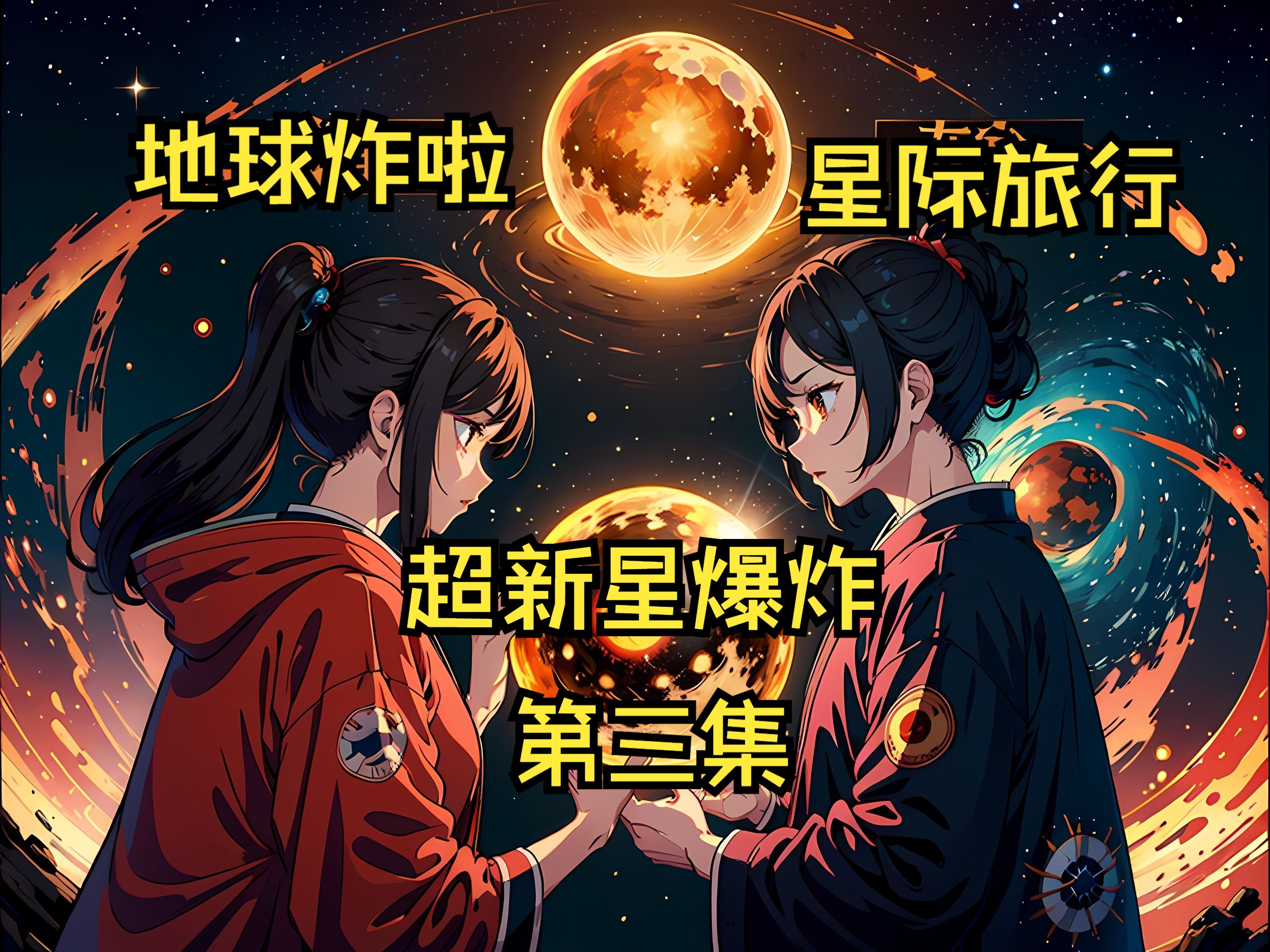 [图]星空长生3接上集 地球炸啦 可你却活了下来 就在一个小时前 地球被一颗超新星爆发引起的超强伽马射线击中 巨量的能量冲击之下 地球的大气被瞬间破坏 无数生命死亡哀