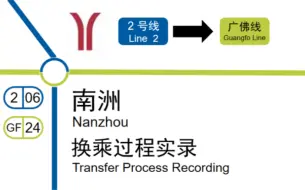 Descargar video: 【广州地铁】南洲换乘实录 2号线-广佛线