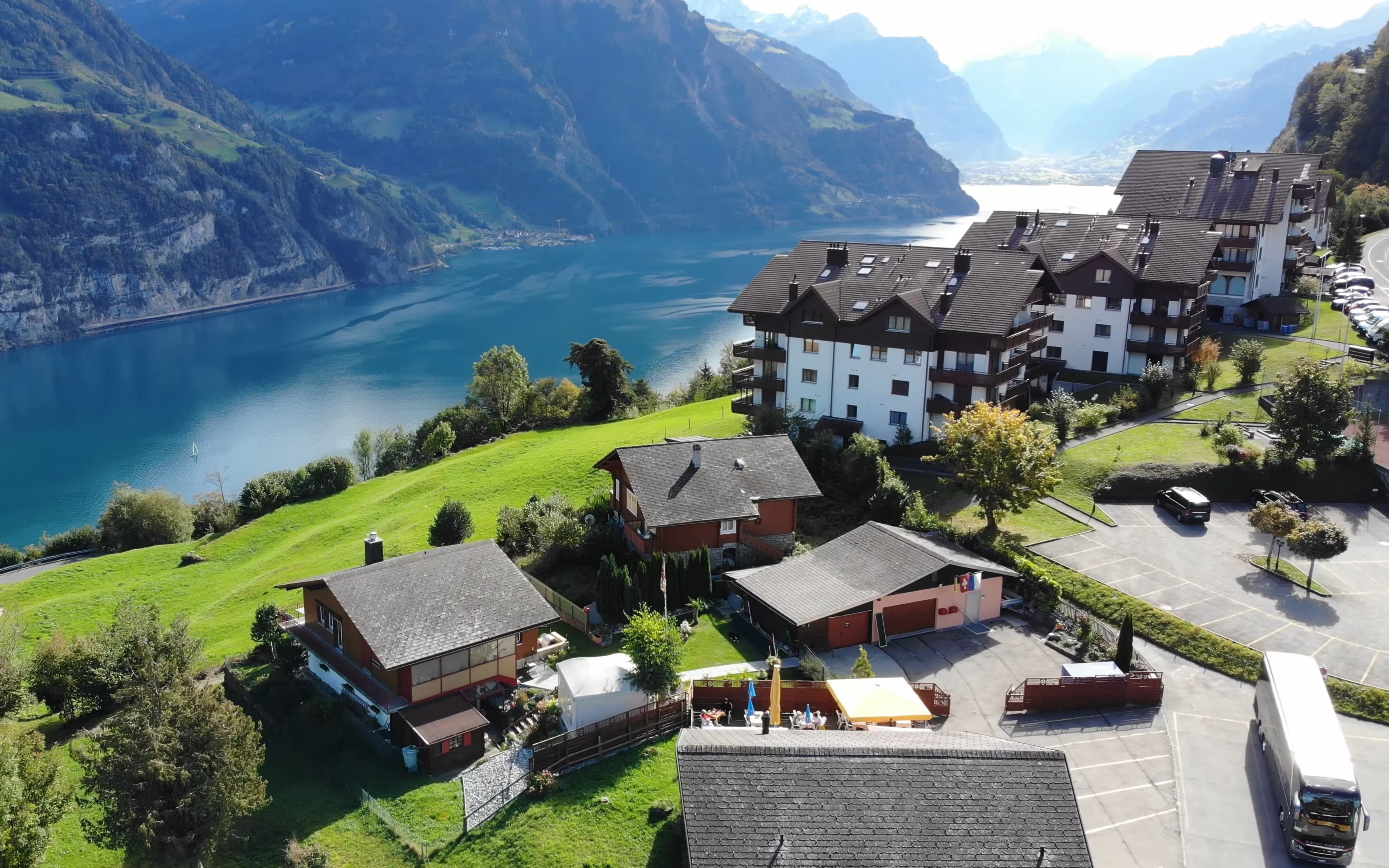 瑞士乡村建筑图片