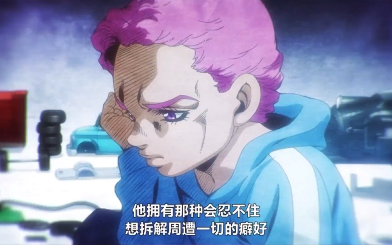 jojo的奇妙冒险石之海 纯路人:这就是老板吗,好可怕