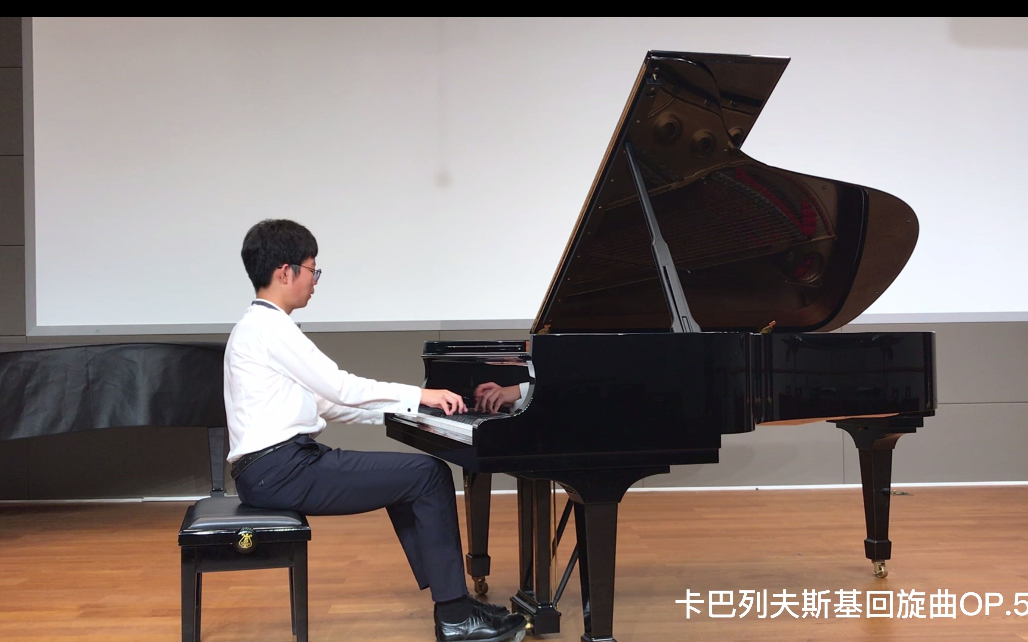 [图]卡巴列夫斯基回旋曲 op.59. 陈勃文，专业少年组，14岁