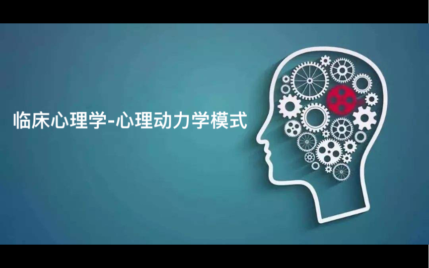 咨询心理学临床心理学的理论模式心理动力学模式哔哩哔哩bilibili