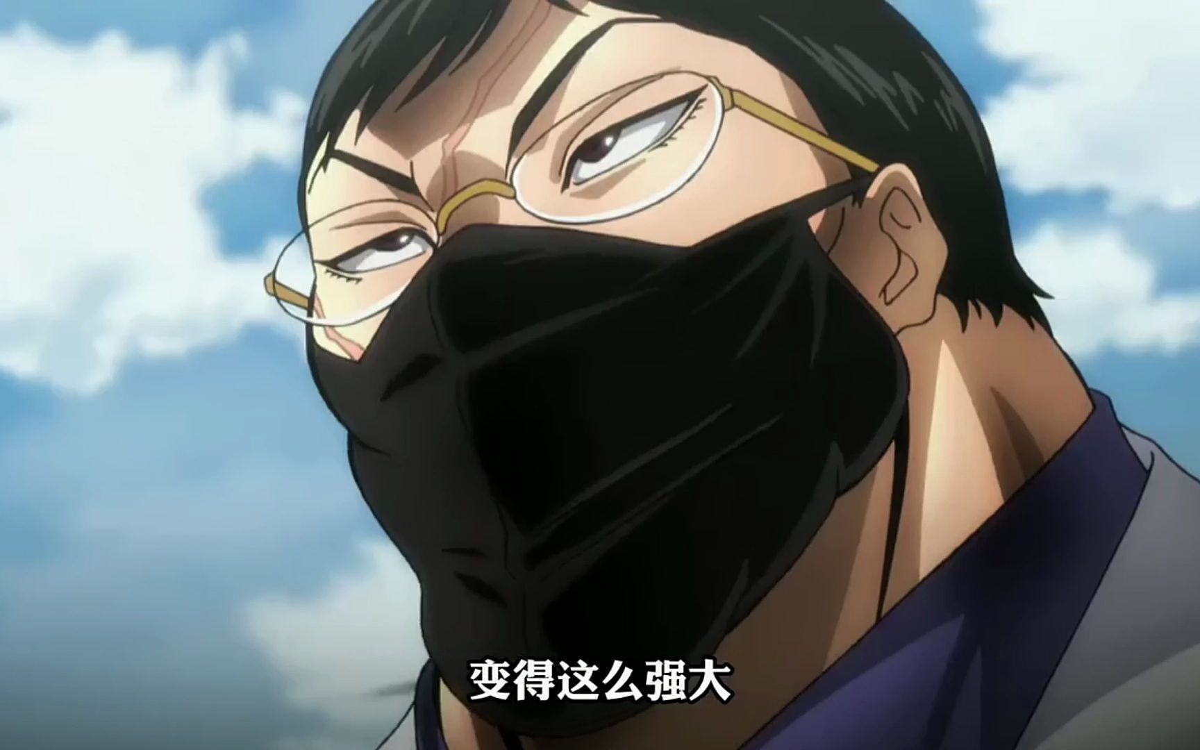 《刃牙》最强梢江大战刃牙直接瘦成皮包骨