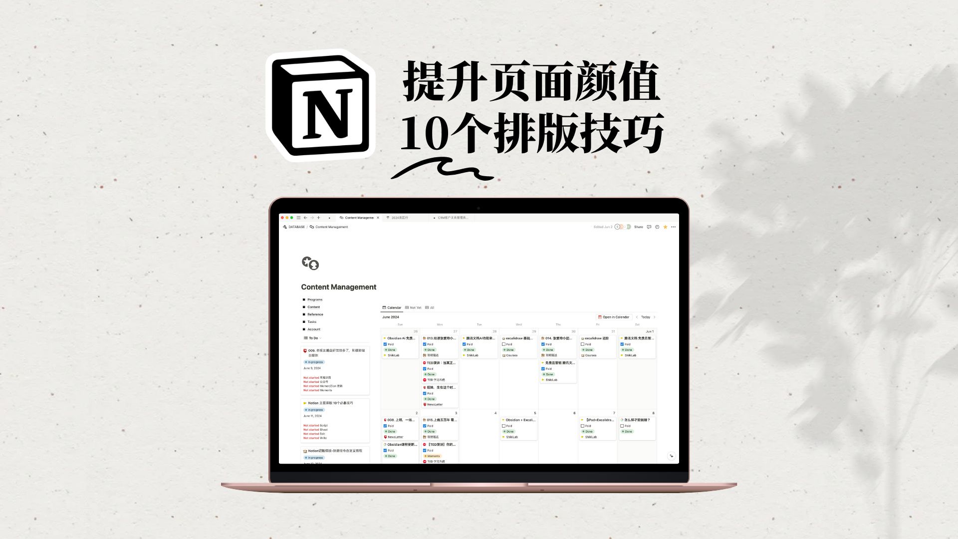 Notion页面美化 10个实用排版技巧哔哩哔哩bilibili