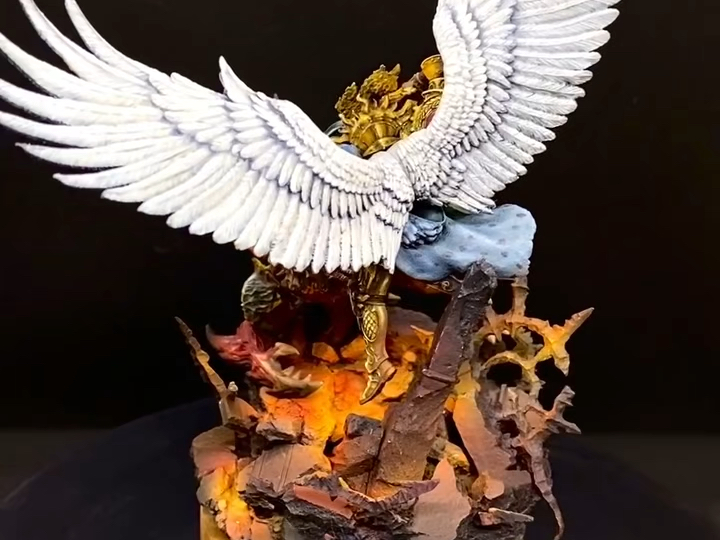 战锤40k 30k圣血天使基因原体 圣洁列斯73翅膀张开,战斗开始!