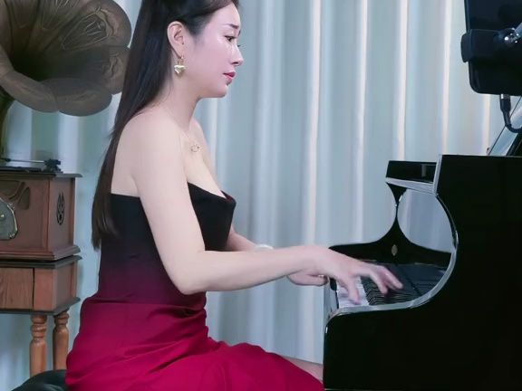 钢琴张晶的抖音 - 抖音