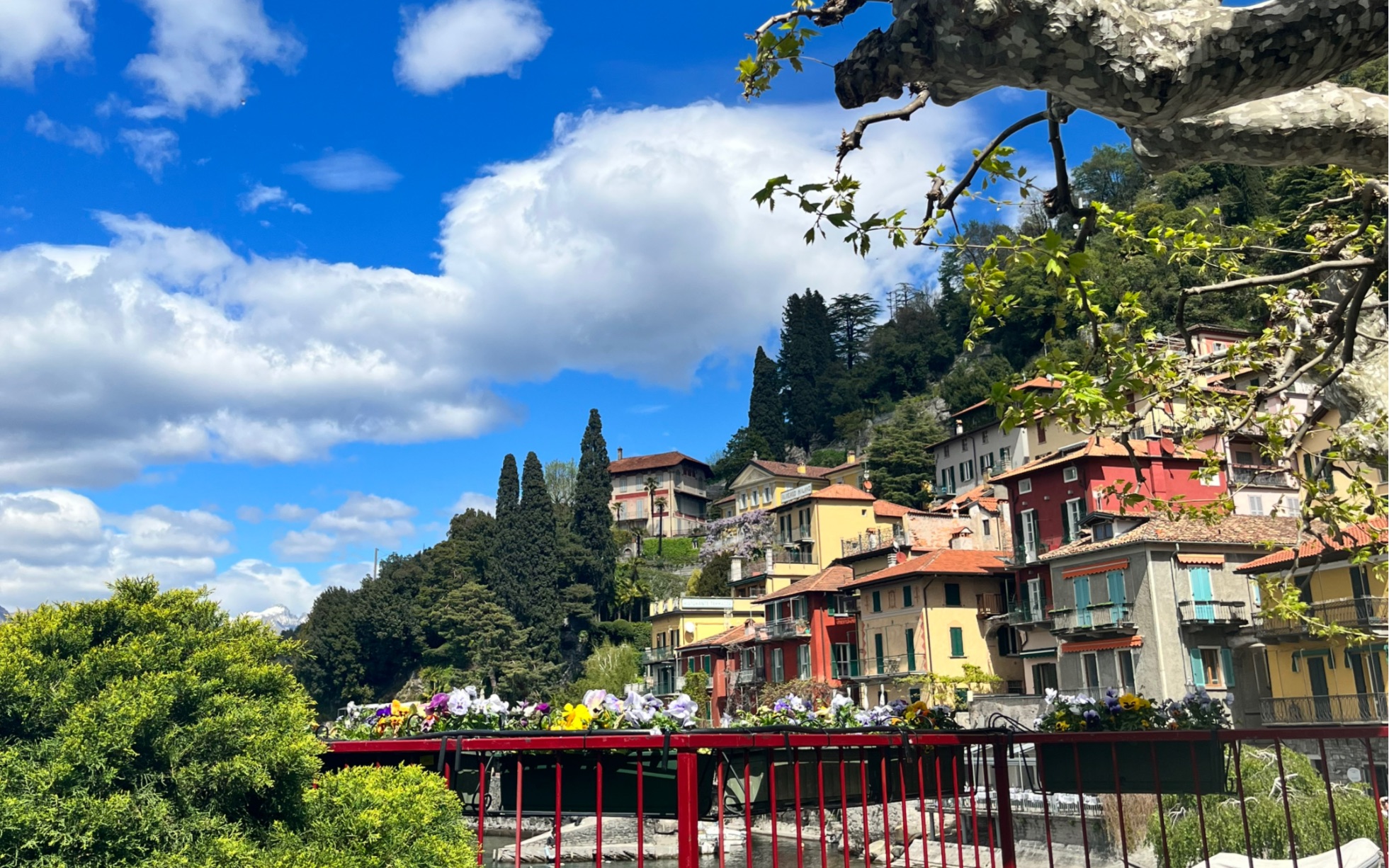 意大利科莫湖沿岸 徒步旅行照片