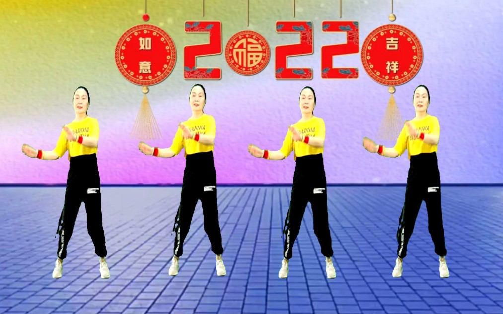 [图]最新喜庆新年舞《虎年红2022》愿大家虎年平安，财源广进，吉祥如意