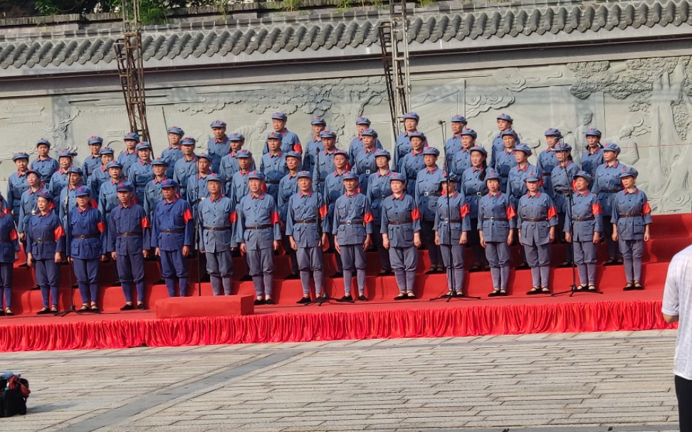 [图]长征出发地，江西于都要火了，好多明星来这里