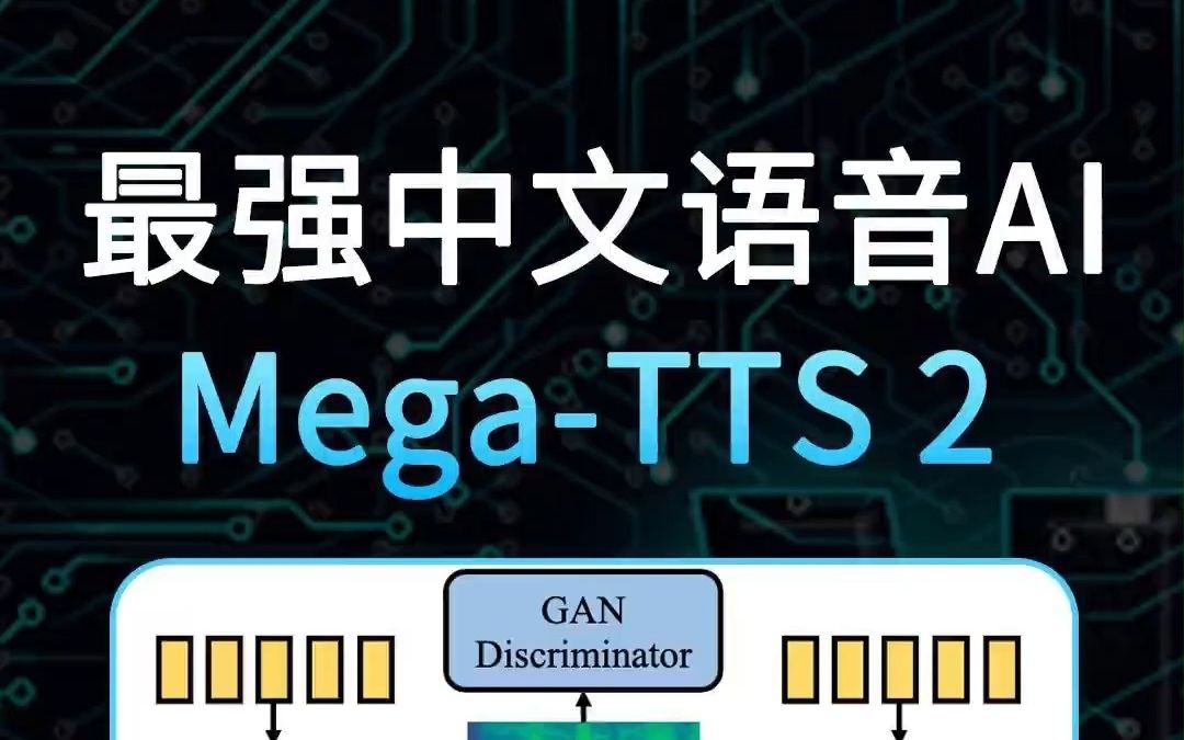 浙江大学联手字节跳动推出的 MegaTTS 2,目前最强中文语音AI,在音色、韵律方便处理得非常出哔哩哔哩bilibili