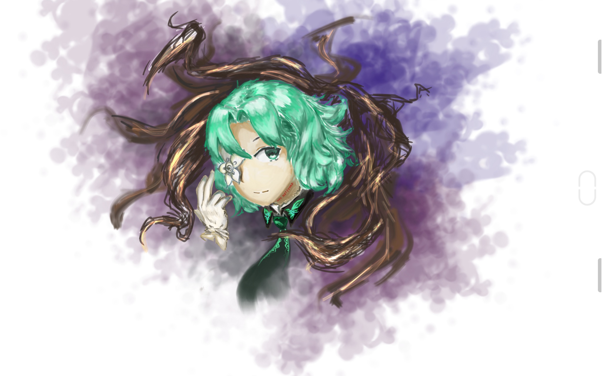 【arcaea】菜鸡画画——咲弥_哔哩哔哩_bilibili