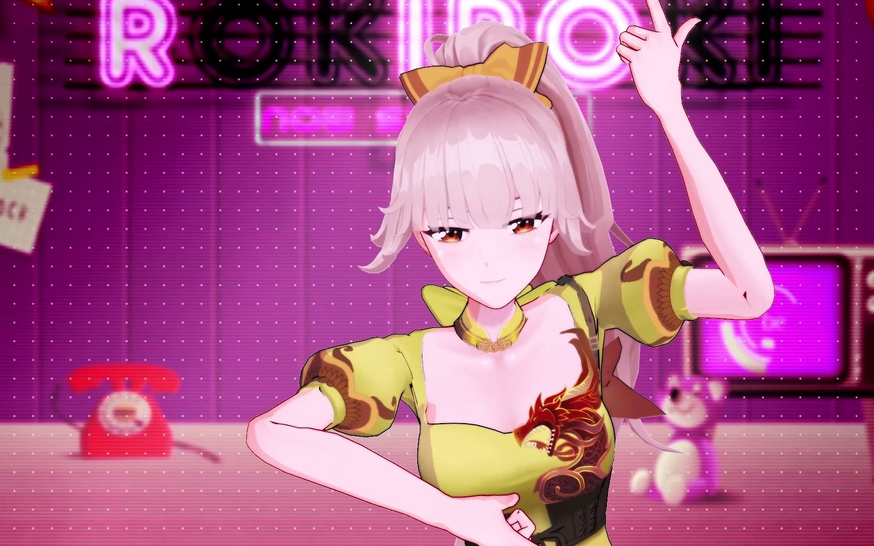 【古堡龙姬mmd】ロキ-超美丽3d的姬宝_哔哩哔哩_bilibili