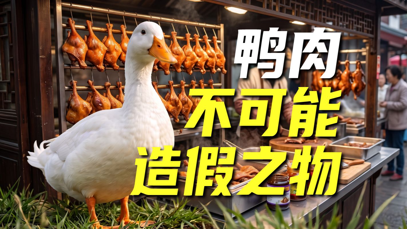 疯狂中国鸭：假鸭肉的成本可能比真鸭肉还高