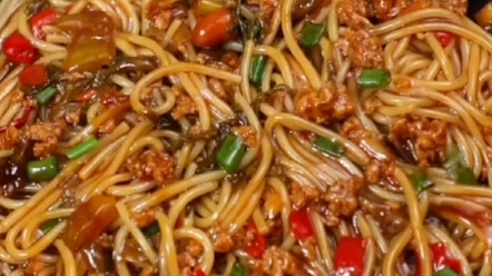 酸菜肉末拌粉