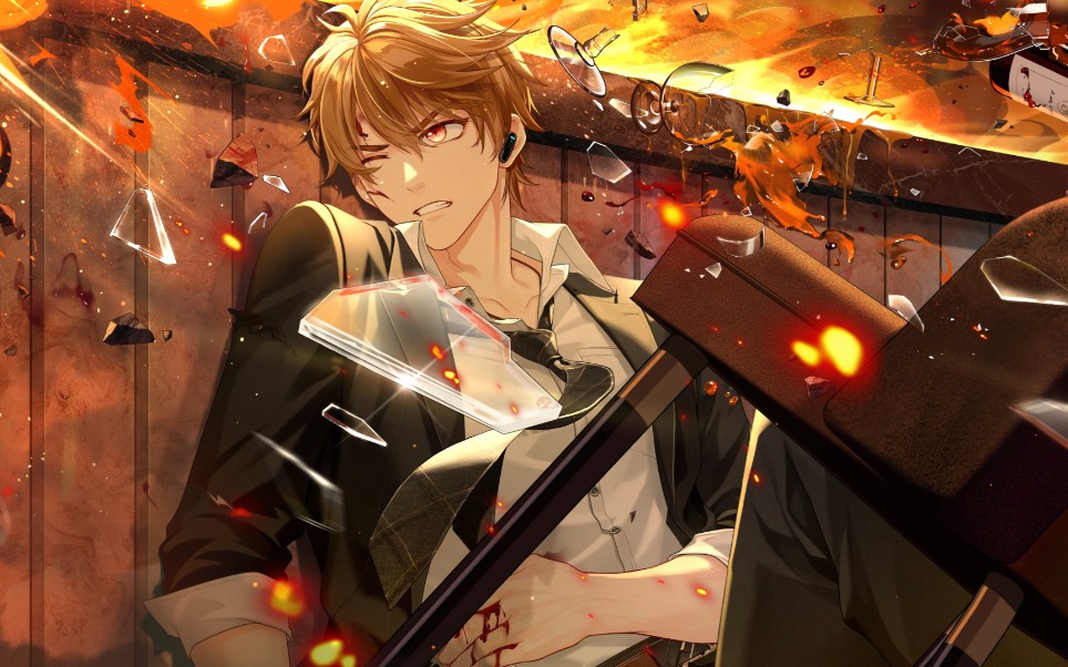 【未定事件簿】"限时累充" 夏彦 ssr 「抵此情深」卡面 剧情 电话