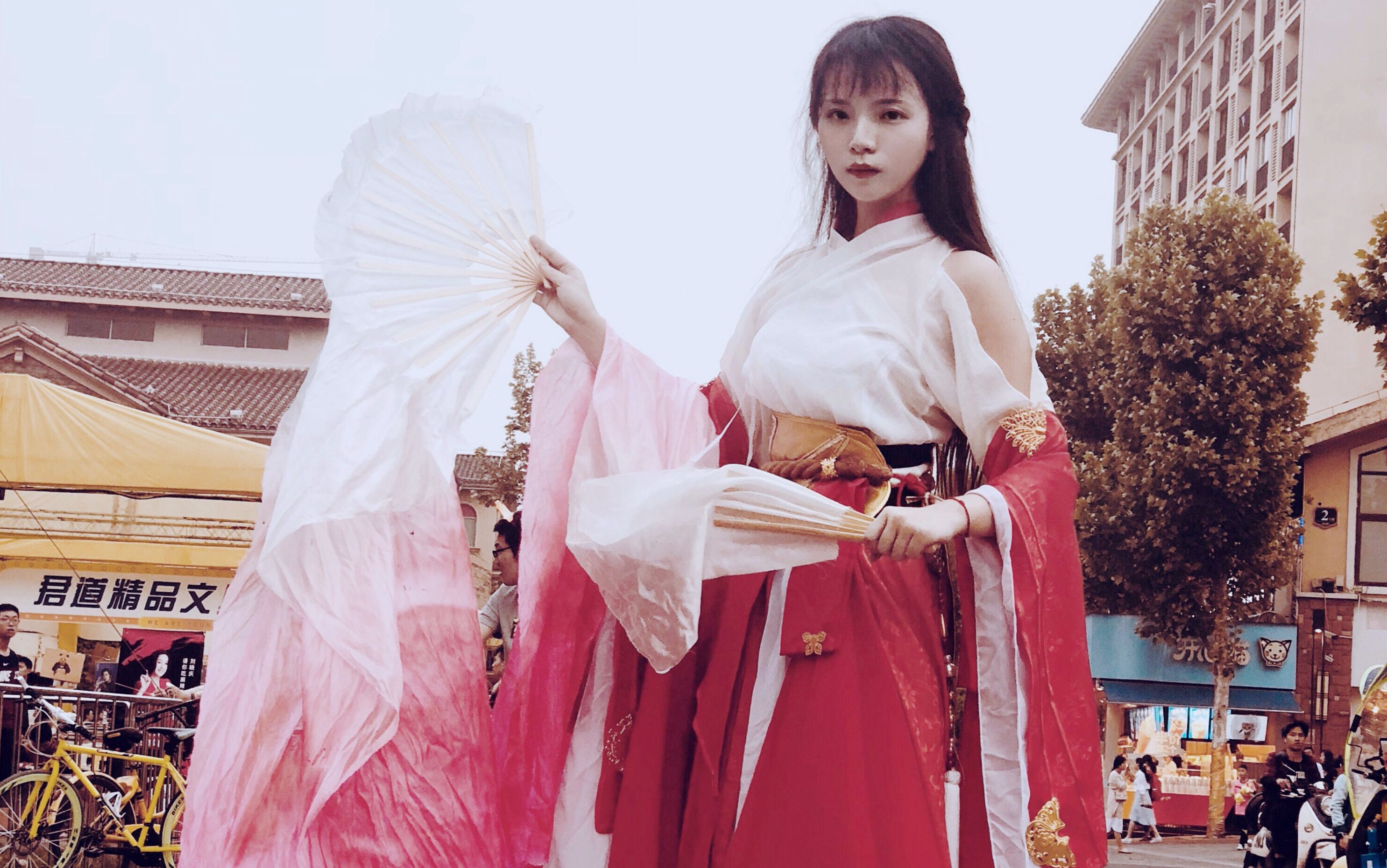 天涯明月刀ol沧海烟霞cos红昭愿国风爵士舞蹈