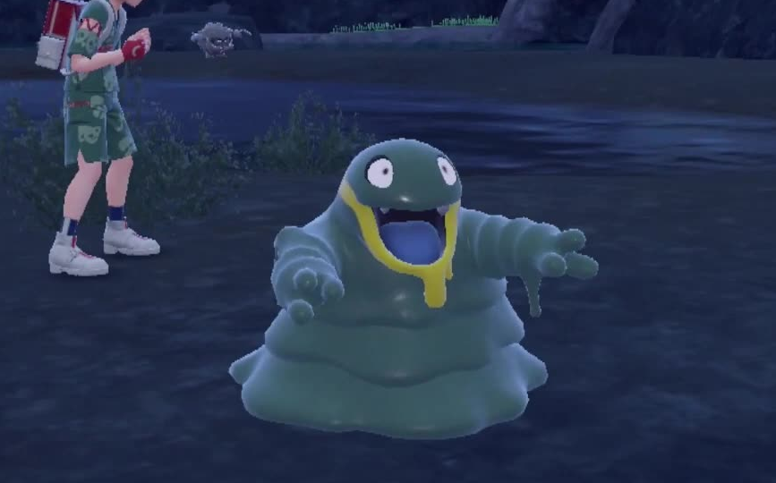 【宝可梦朱紫】同步器 动作展示 no.88 臭臭泥 阿罗拉的样子