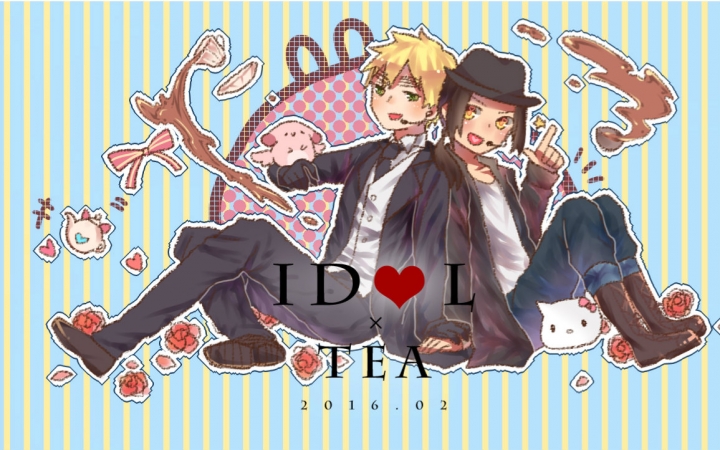 【aph/mmd】idol×tea【好茶組】