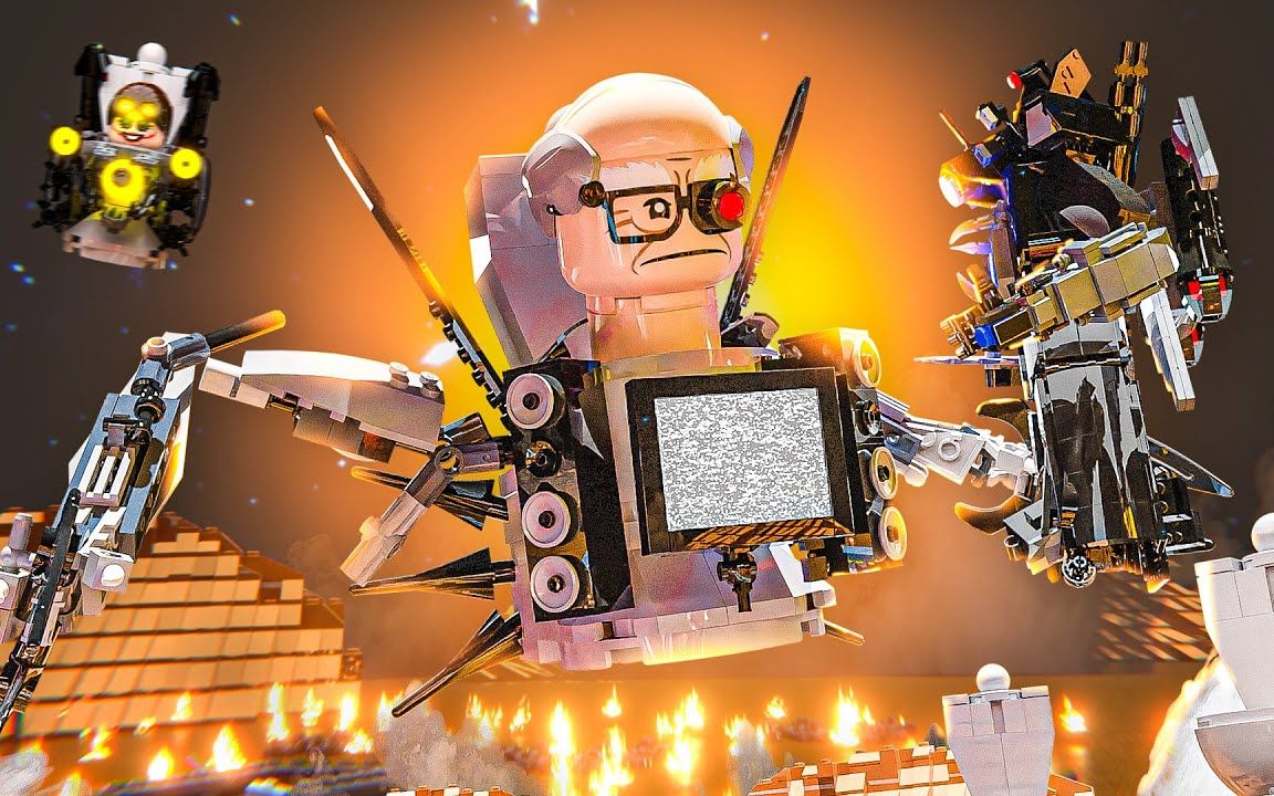 skibidi 67 (part 2) 乐高动画 lego animation