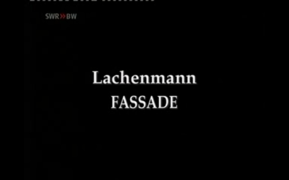 [图]【Helmut Lachenmann】- Fassade, for Orchestra (1973/rev. 1987)