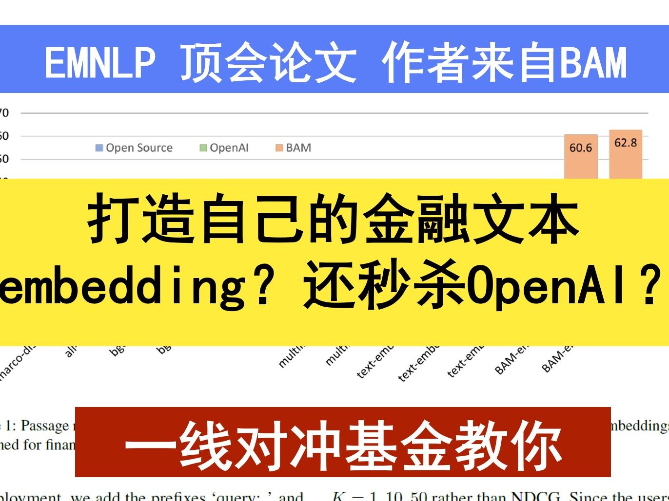 【量化论文速读】手搓超越OpenAI的金融文本embedding,大模型交易的基础设施.哔哩哔哩bilibili