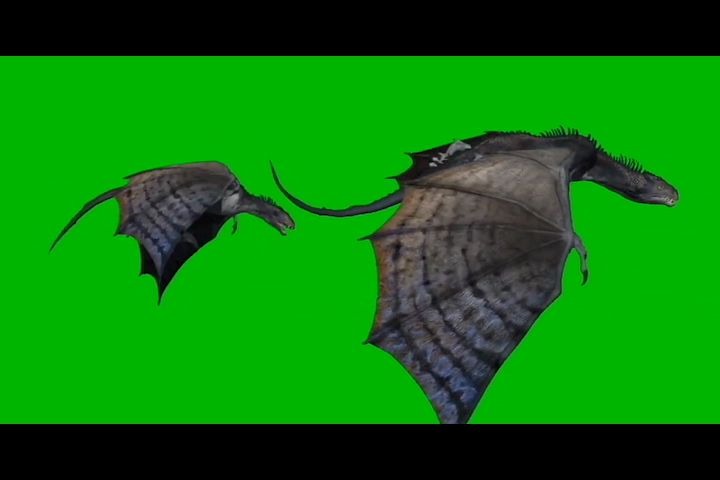 怪兽特效绿幕素材分享_哔哩哔哩_bilibili