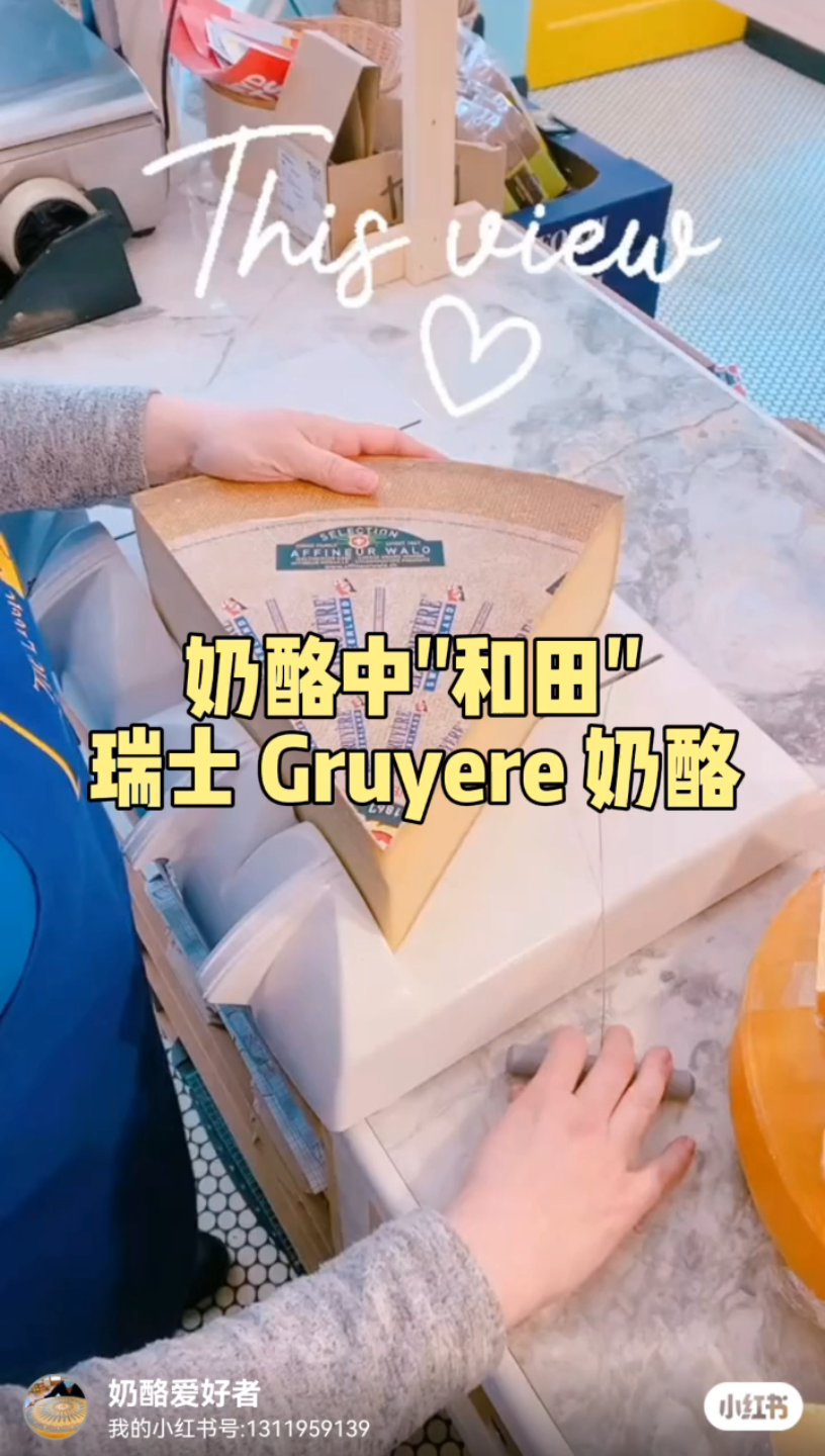 奶酪中的“和田”,瑞士Gruyere奶酪,是瑞士最好的奶酪之一哔哩哔哩bilibili