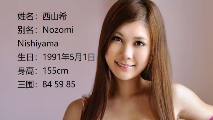 步兵姐姐TOP(个人向)——TOP33西山希(Nozomi Nishiyama)哔哩哔哩bilibili