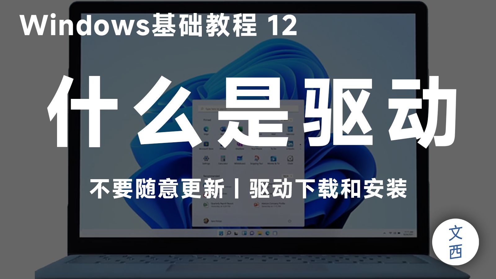 什么是驱动【大学生Windows基础12】不要随意更新丨驱动下载和安装