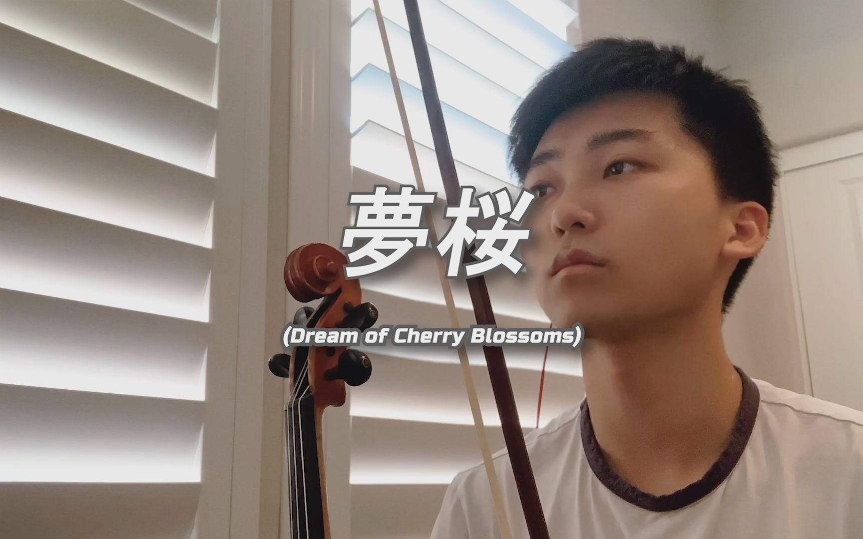 [图]Jusqu'à Grand-Père - 夢桜 (Dream of Cherry Blossoms) | 小提琴 Cover