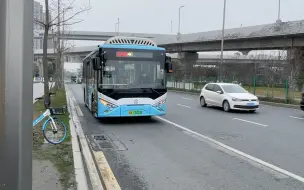 Скачать видео: 【全成都仅有两辆的雪蛤，八米正常后悬一踏但空间浪费大师？】成都公交CAT6858CRBEVT1贴地录制走行音