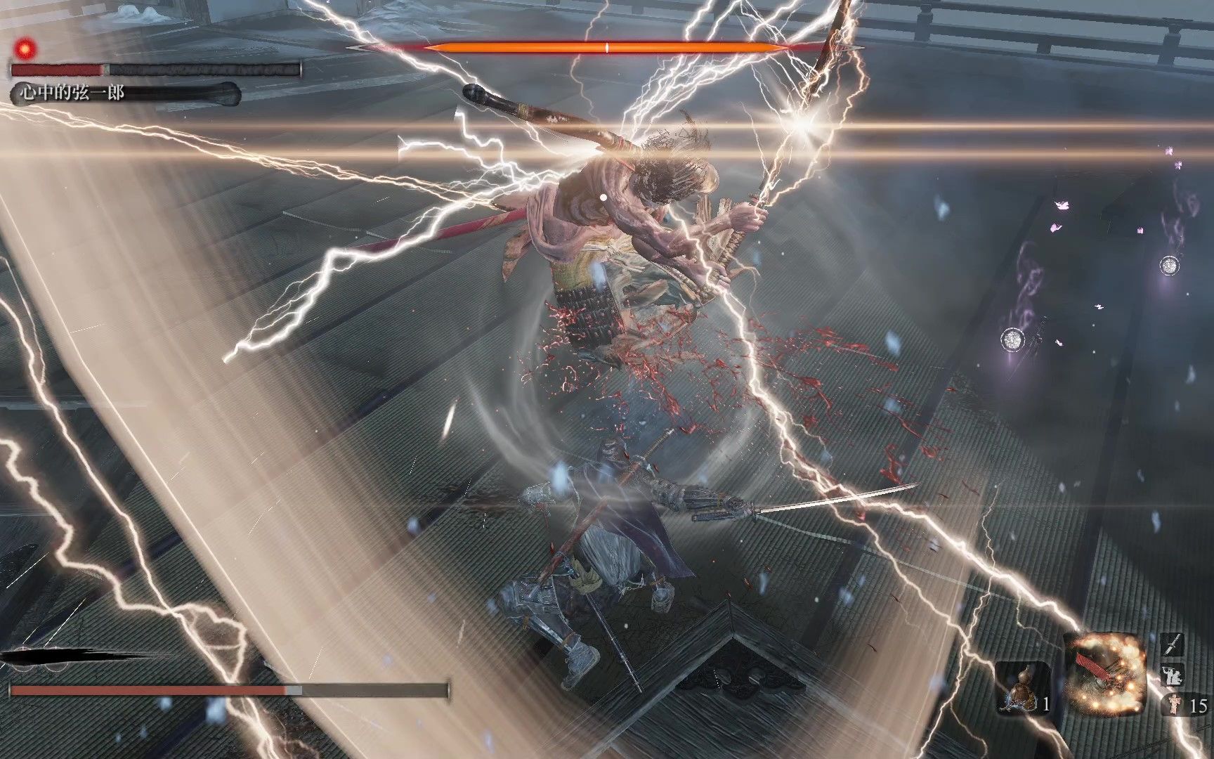 【只狼】樱舞雷反也太帅了吧