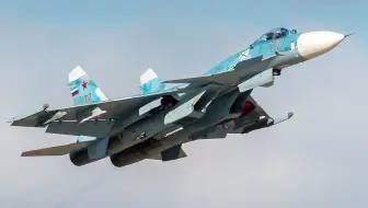 苏联/俄罗斯海军单座双发舰载战斗机“海侧卫”SU-33！！驰骋海洋！！