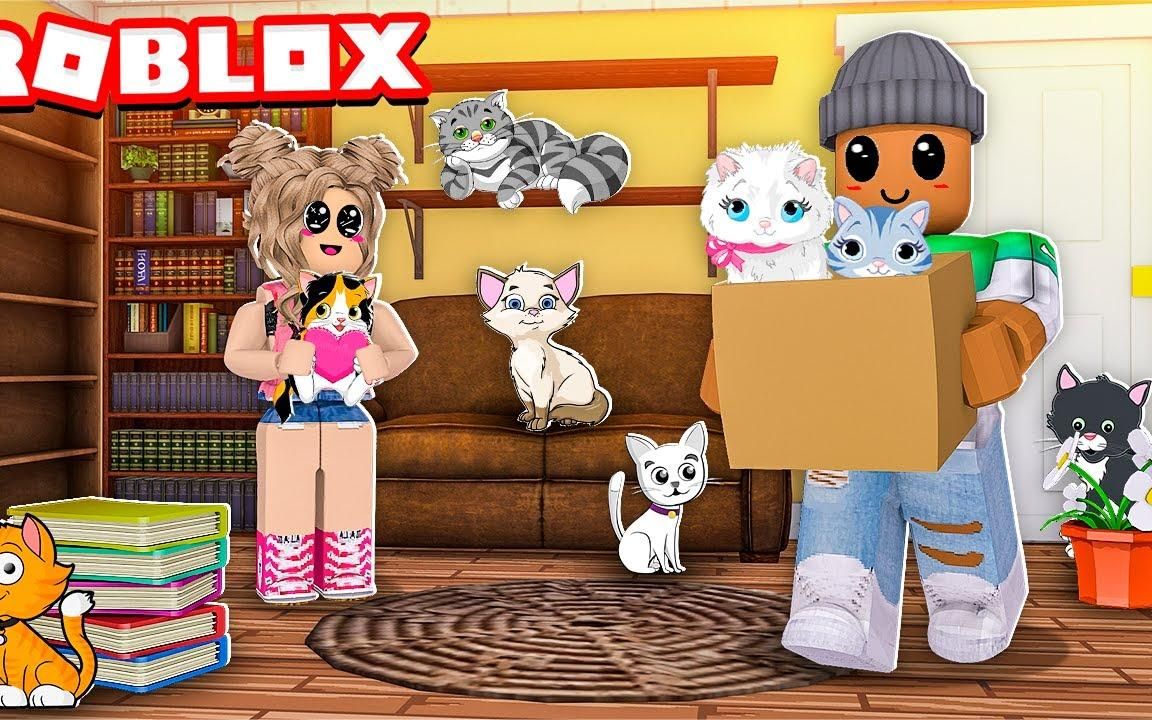 ROBLOX寻找小猫:帮助宠物主找到丢失的小猫咪!哔哩哔哩bilibili