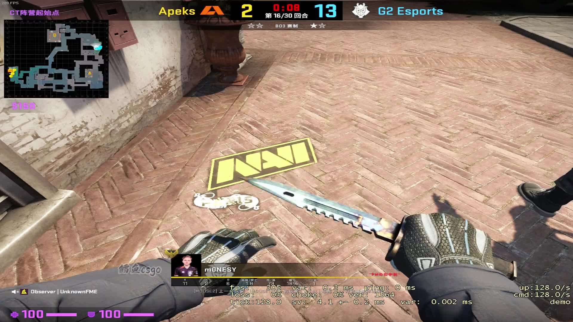 csgo 知不知道我冷面杀手的绰号怎么来的呀!