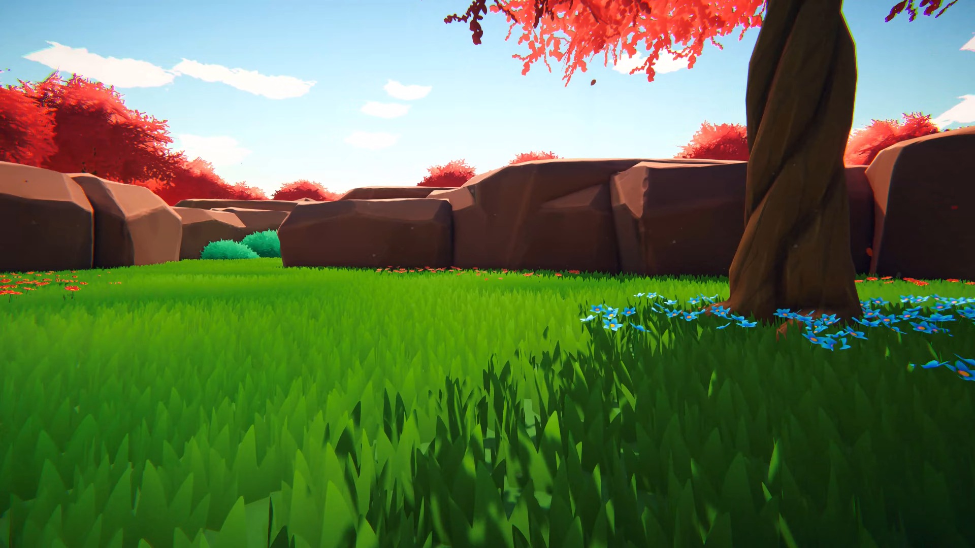 Unity Green Meadows – Stylized Nature Environment urp 1.1 绿色草地——风格化的自然环境哔哩哔哩bilibili