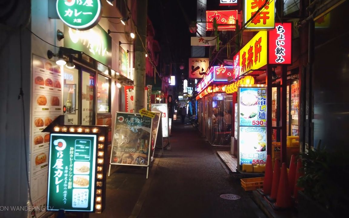 【超清日本】漫步雨中的埼玉县大宫区城市夜景 4K超清版 2019.6哔哩哔哩bilibili