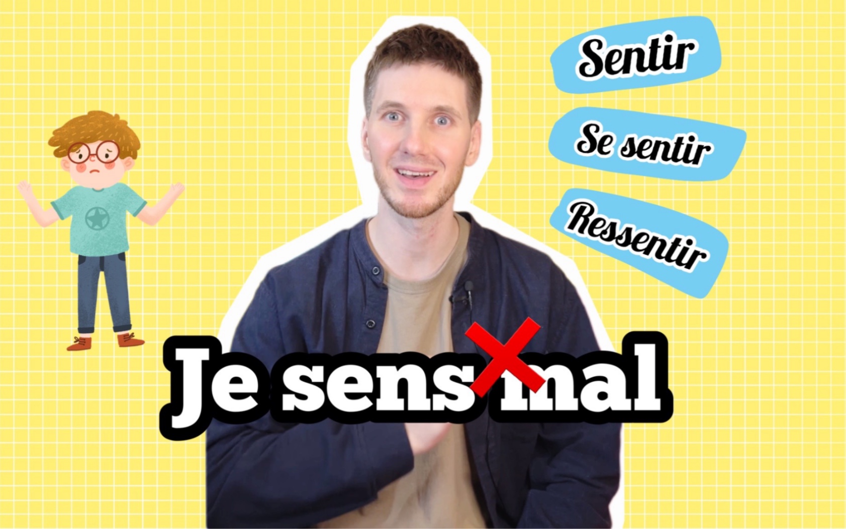 【OUIArnaud】你们能分清sentir,se sentir和ressentir吗?!哔哩哔哩bilibili