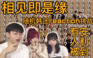 Descargar video: 【随机韩团reaction挑战】不知是不是你担？超大型自给自足刀群舞男团的reaction，学应援有被吓到！