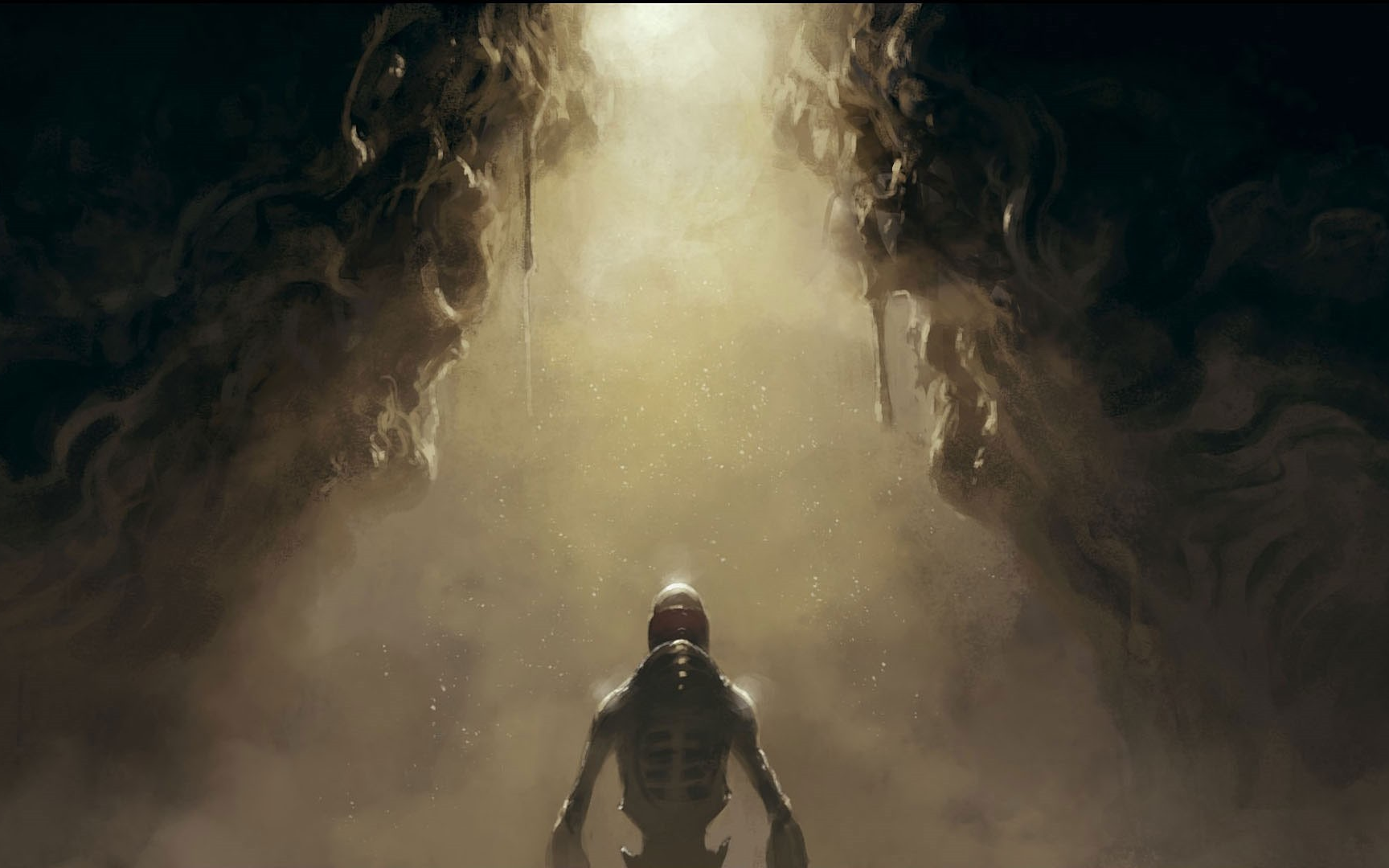 恐怖冒险游戏《蔑视(scorn)》预告演示集合 身临其境的恐怖体验让人